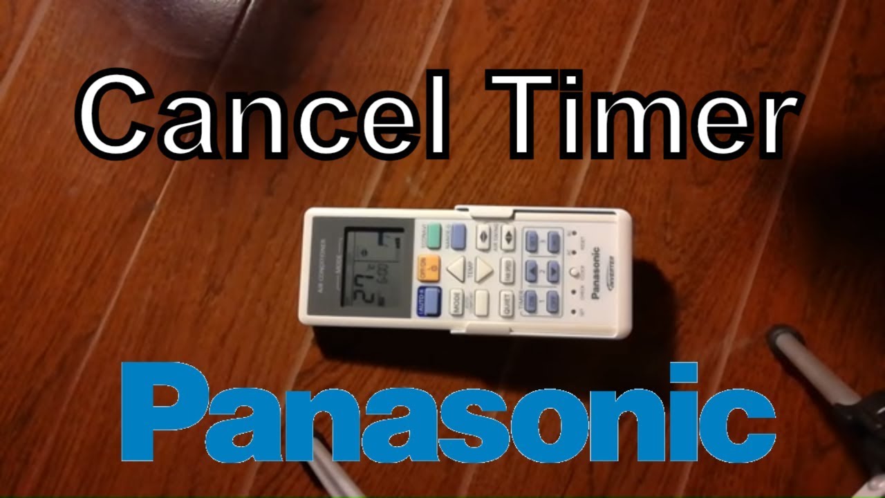 Điều hòa Panasonic nháy đèn timer và cách khắc phục