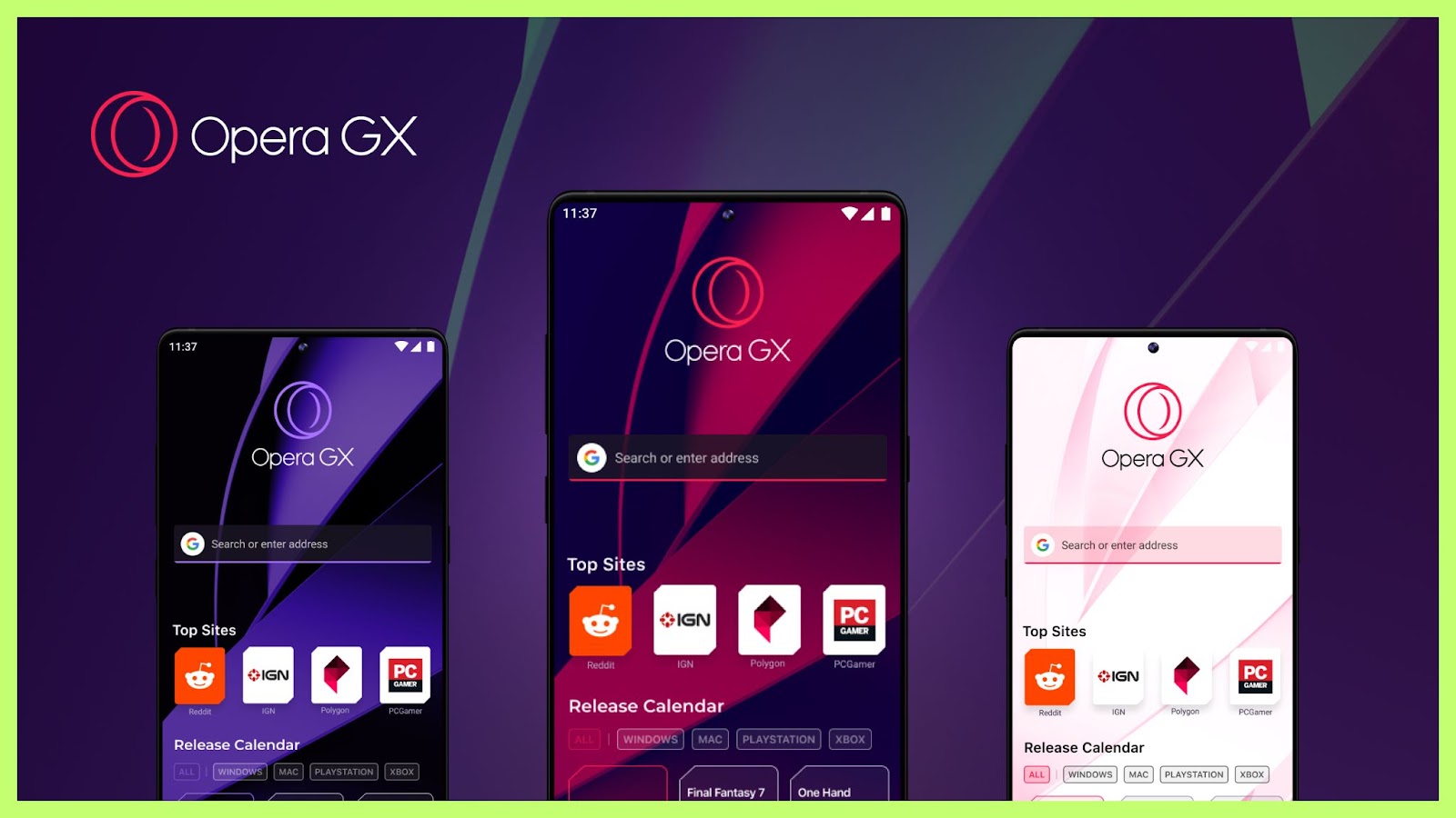 World's first mobile browser for gamers Opera GX launches during E3