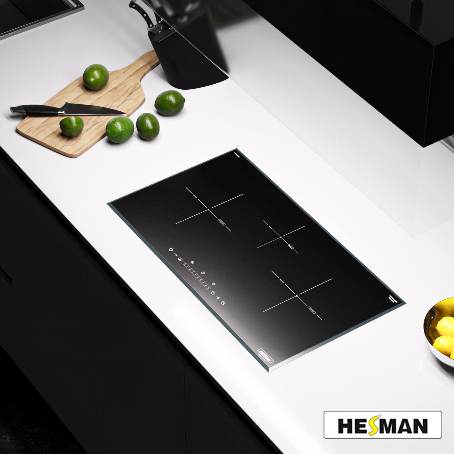 Bếp từ Hesman 3 vùng nấu
