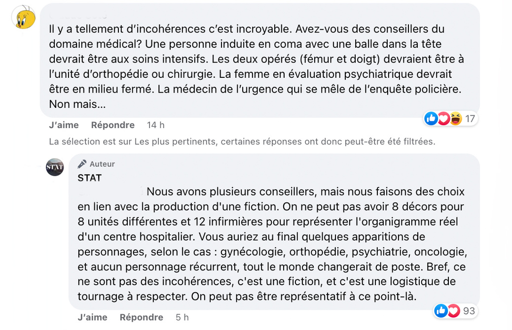 Stéphane Rousseau reçoit des critiques pour son rôle dans Stat
