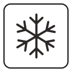 Freezer safe symbol