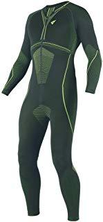 Dainese-D-CORE DRY Mono, Negro/Fluo-Amarillo, Talla L