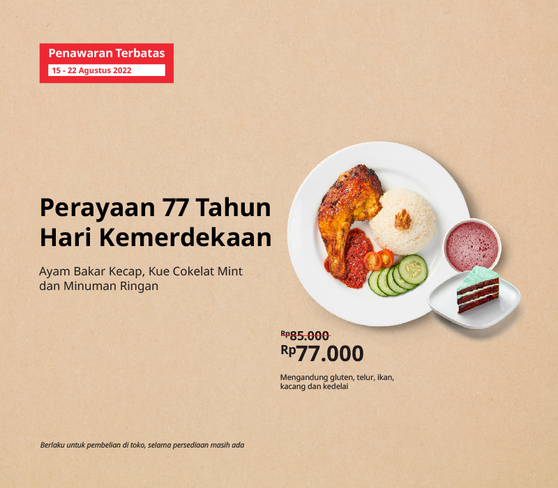 Jadi Semakin Cinta Indonesia, Rayakan Bulan Kemerdekaan dengan Lima Inspirasi Kegiatan dari IKEA!