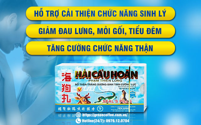 Công dụng của Hải Cẩu Hoàn