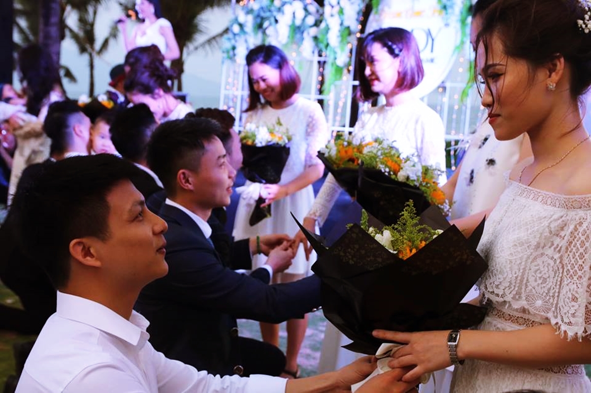 15 cặp đôi được tổ chức lễ cưới tập thể tại resort 5 sao ở Đà Nẵng