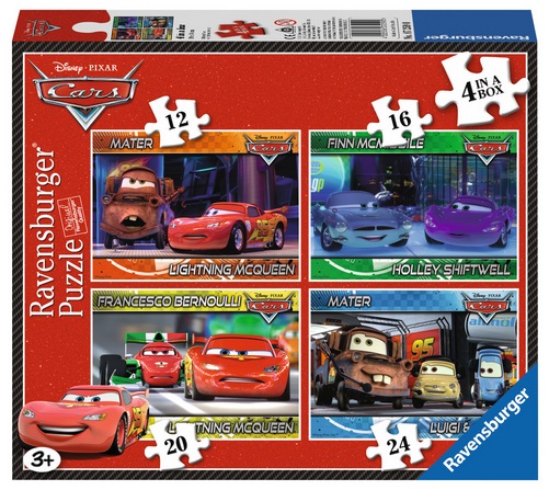 Disney Pixar Cars 4 In A Box