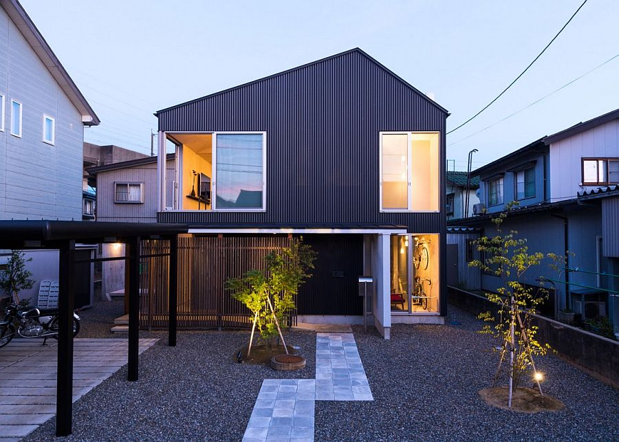 บ้านญี่ปุ่น 2 ชั้น สุดเรียบง่ายตามแบบสมัยใหม่