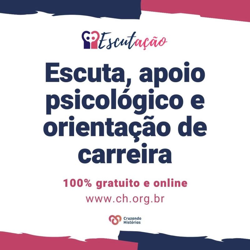 Apoio psicológico gratuito
