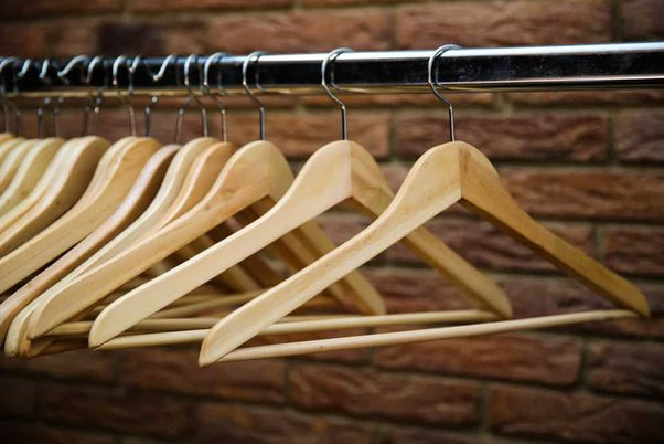 wooden hangers are better for clothes