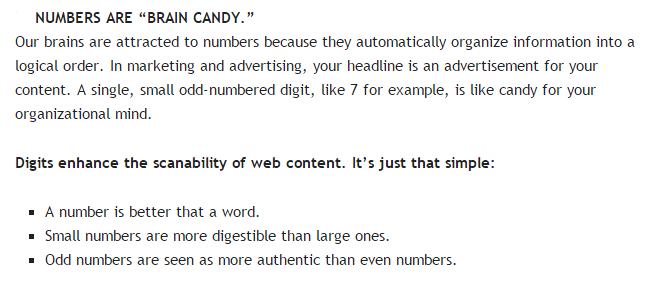 headlines - Derba Jason explanation that numbers are "like brain candy"