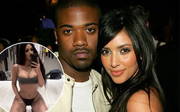 Kim and male lover rapper Ray J