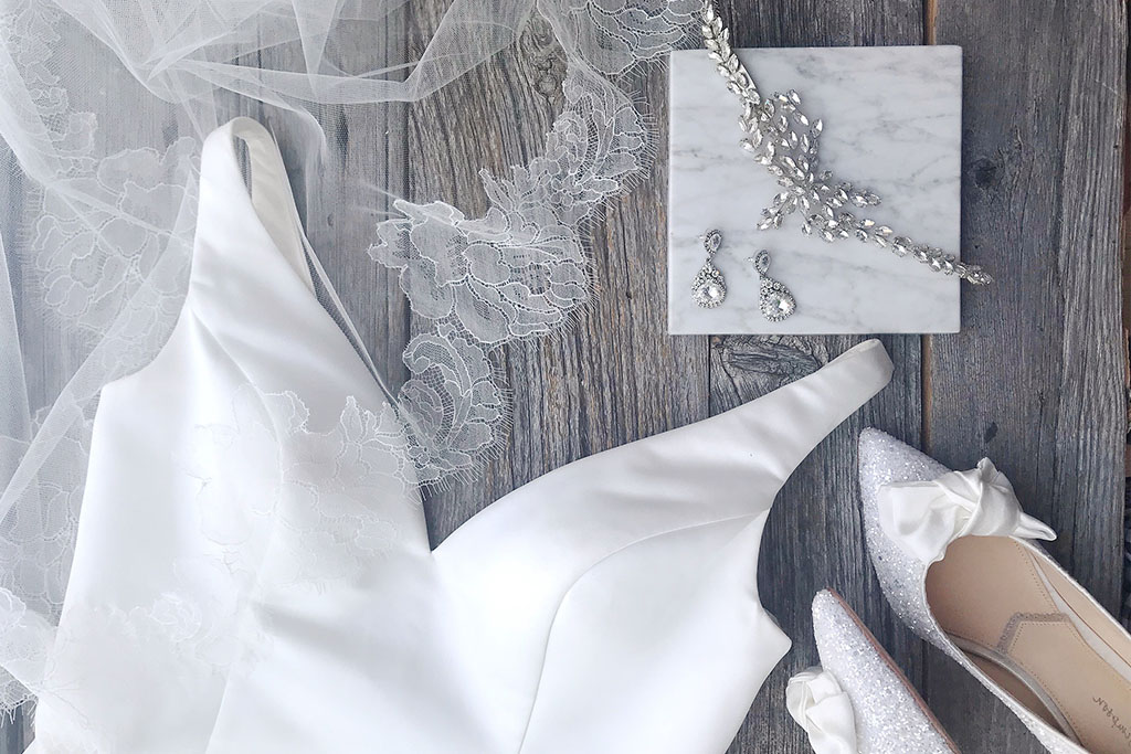 Accessory inspiration for our Classic Bride