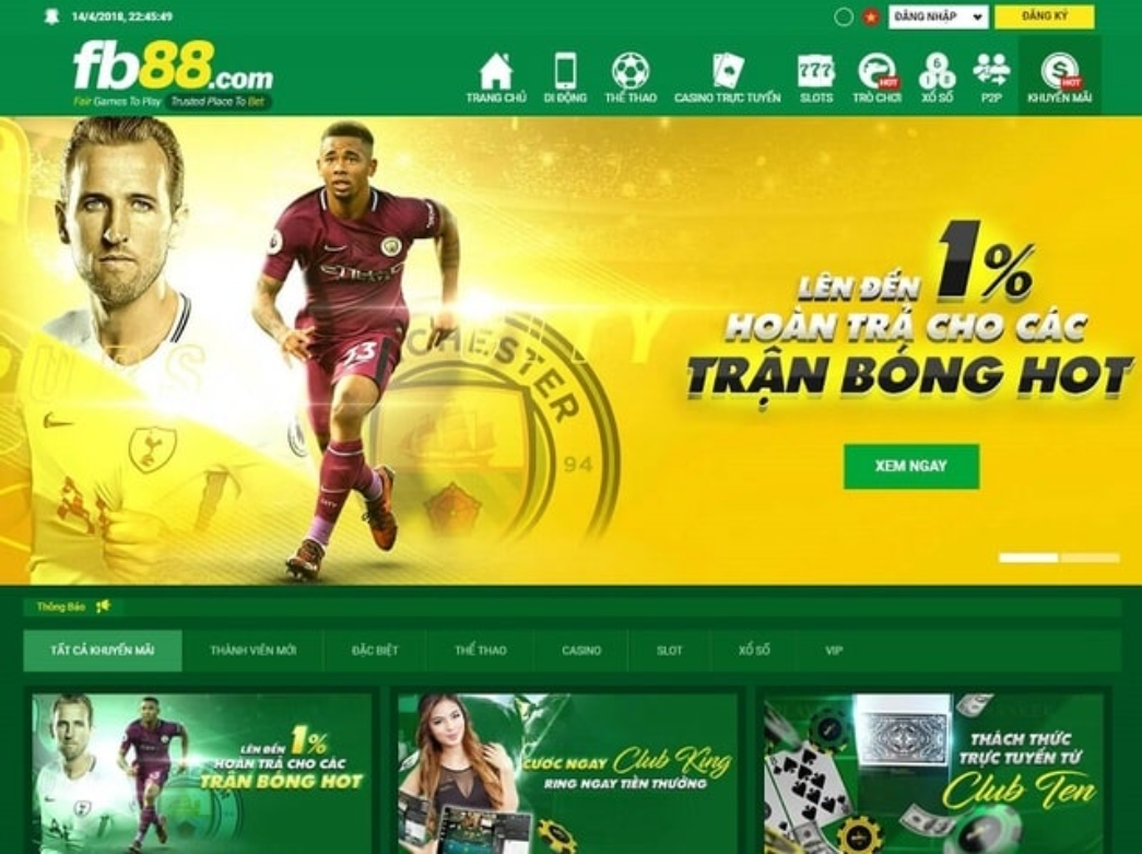FB88 – Trang web cá độ bóng đá uy tín toàn cầu