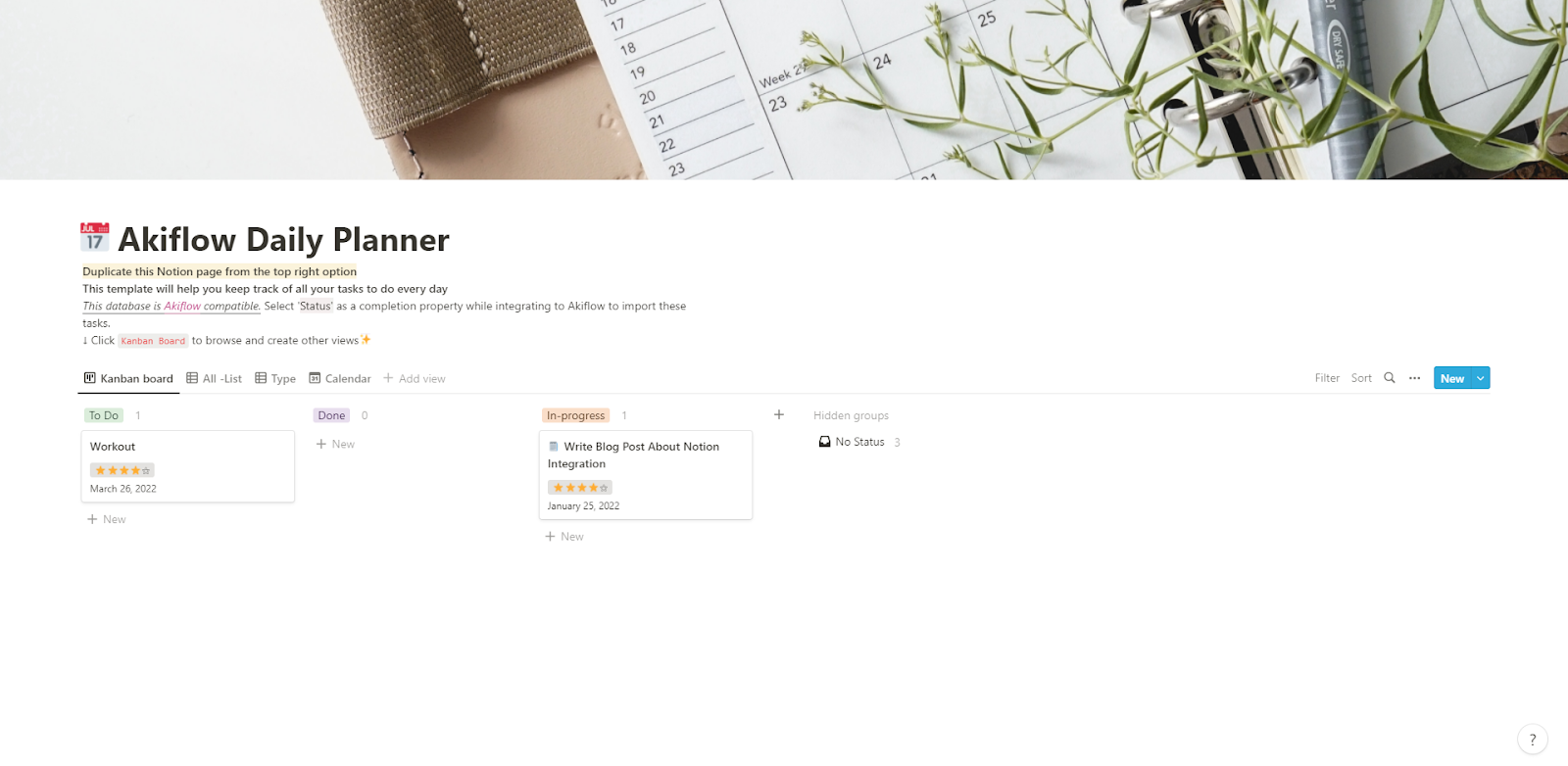 Notion As A Daily Planner Ready To Use Templates Akiflow