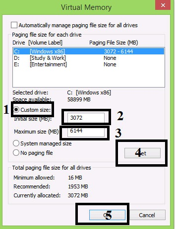 HƯỚNG DẪN SỬA CHỮA LAPTOP BỊ LỖI BỘ NHỚ THẤP, LỖI YOUR COMPUTER IS LOW - 4