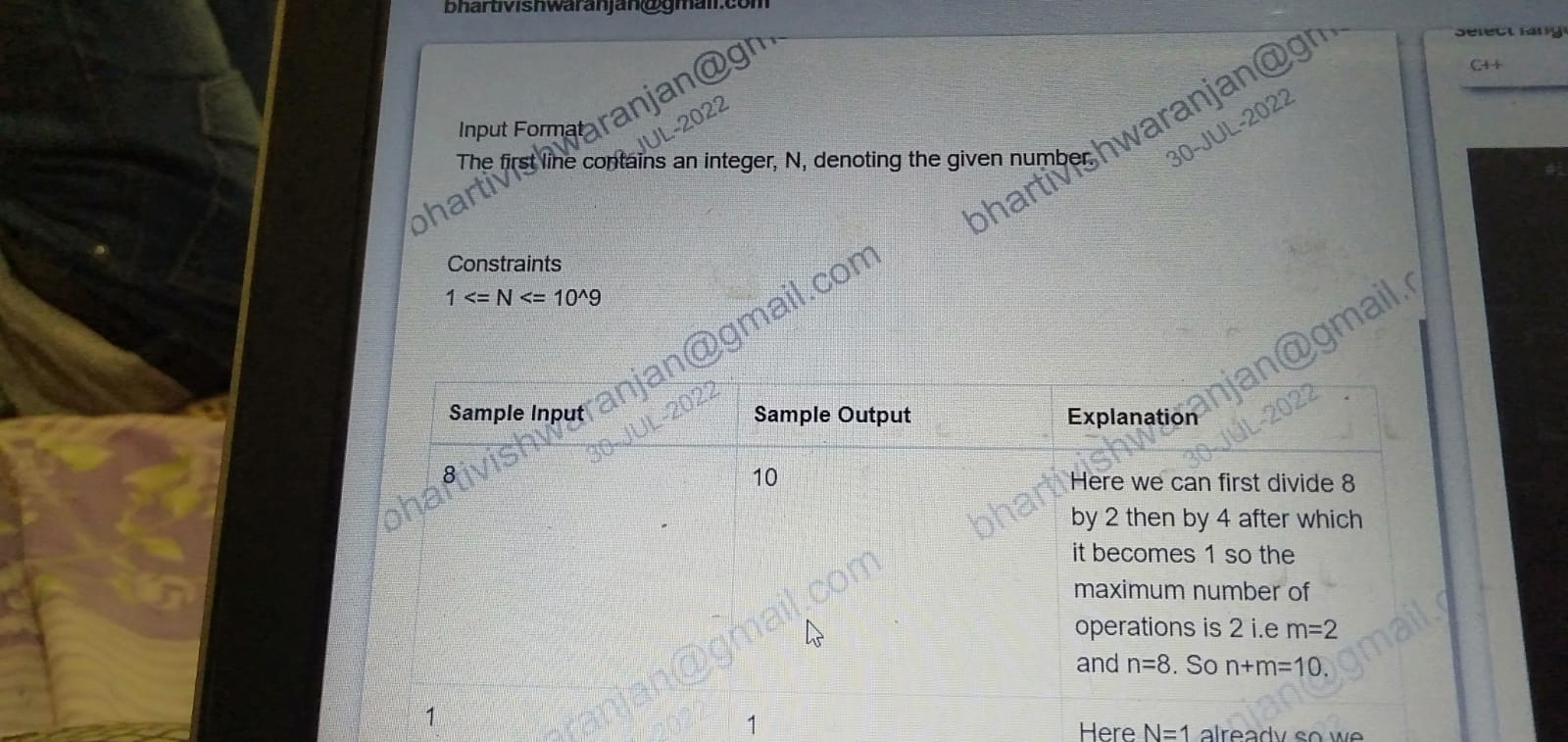 Hackwithinfyi infosys oa coding questions and solutions set 10 