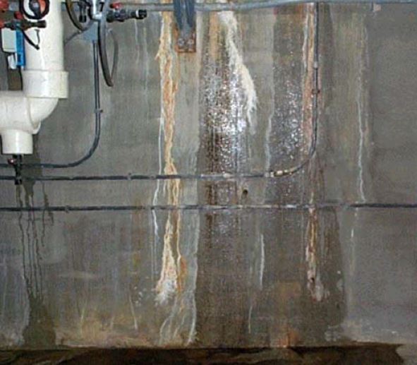 Leakage of Liquid Through Concrete