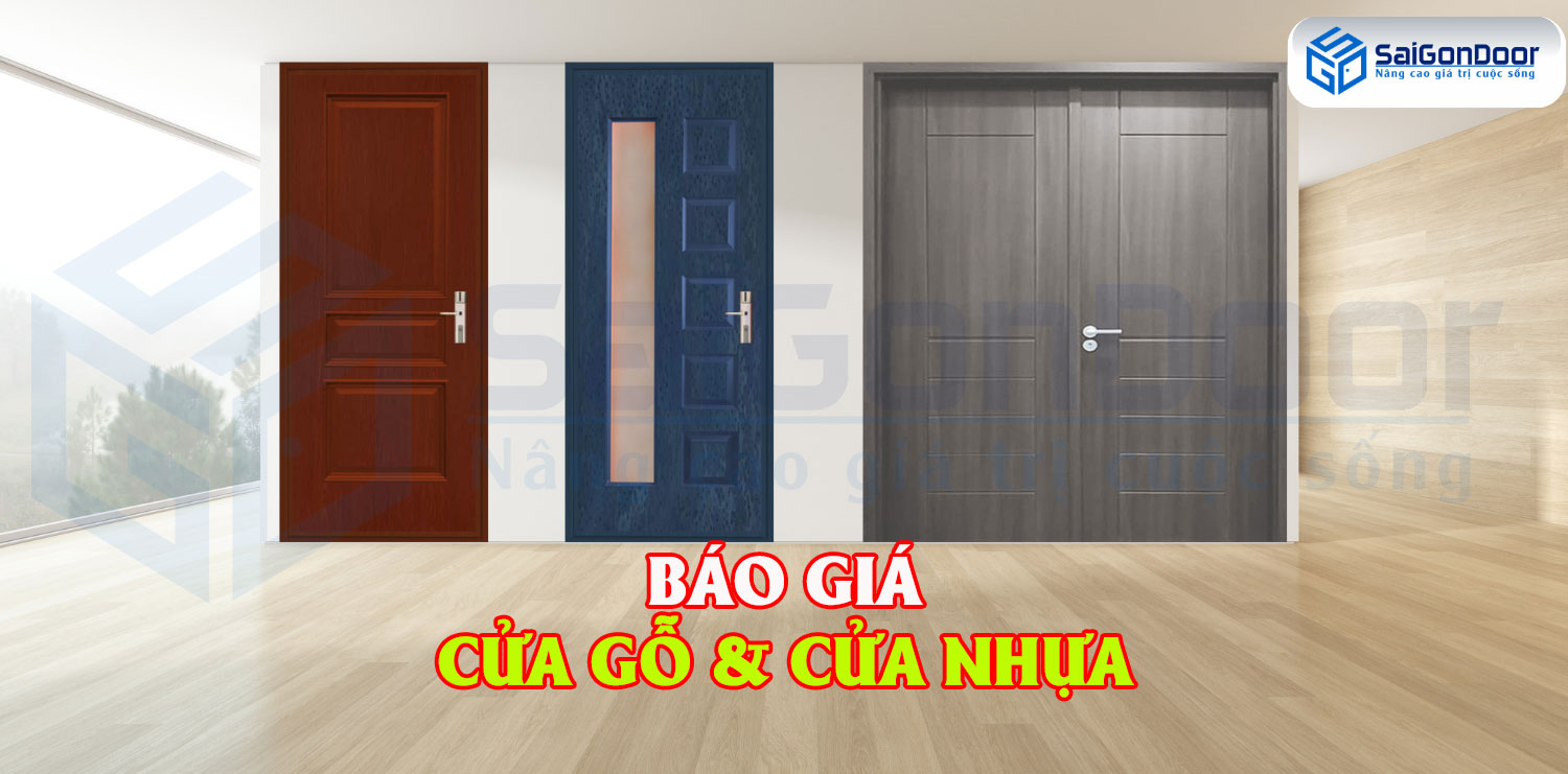 [Cập nhật] Báo giá cửa gỗ | báo giá cửa nhựa cao cấp