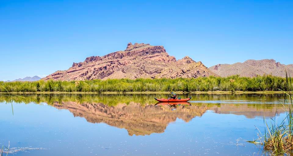 kayaking in Mesa, Arizona, one of the best places to retire