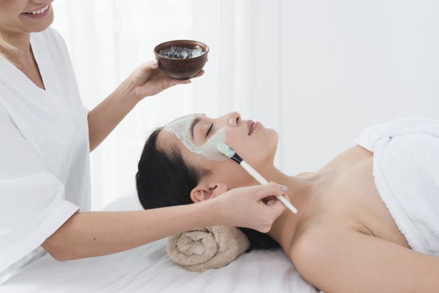 Mascarilla con productos Idraet