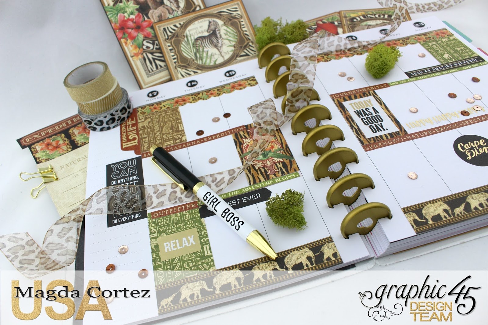 My JULY G45 Planner,Safari Adventure By Magda Cortez, Product by G45, Photo 16 of 20.jpg