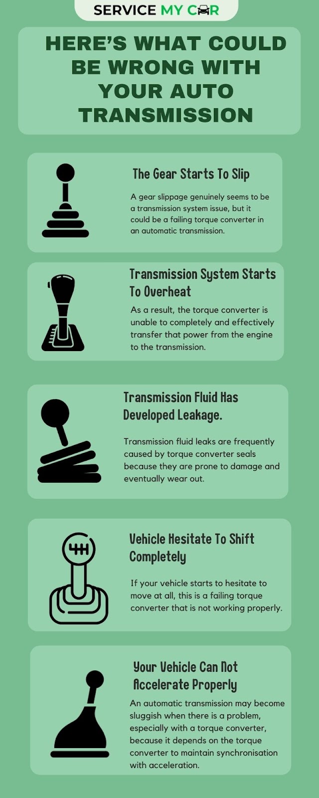 Here’s What Could Be Wrong With Your Auto Transmission