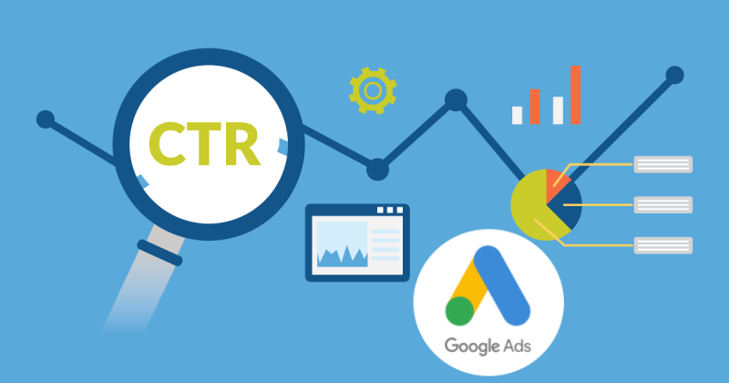 How do you measure a good click-through rate (CTR) for PPC?