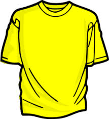 A yellow t-shirt
