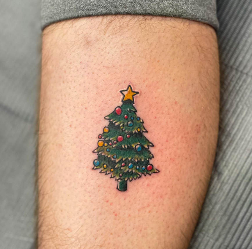Cute Christmas Season Tattoo