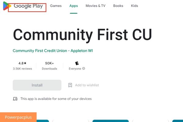 community first credit union app on google play
