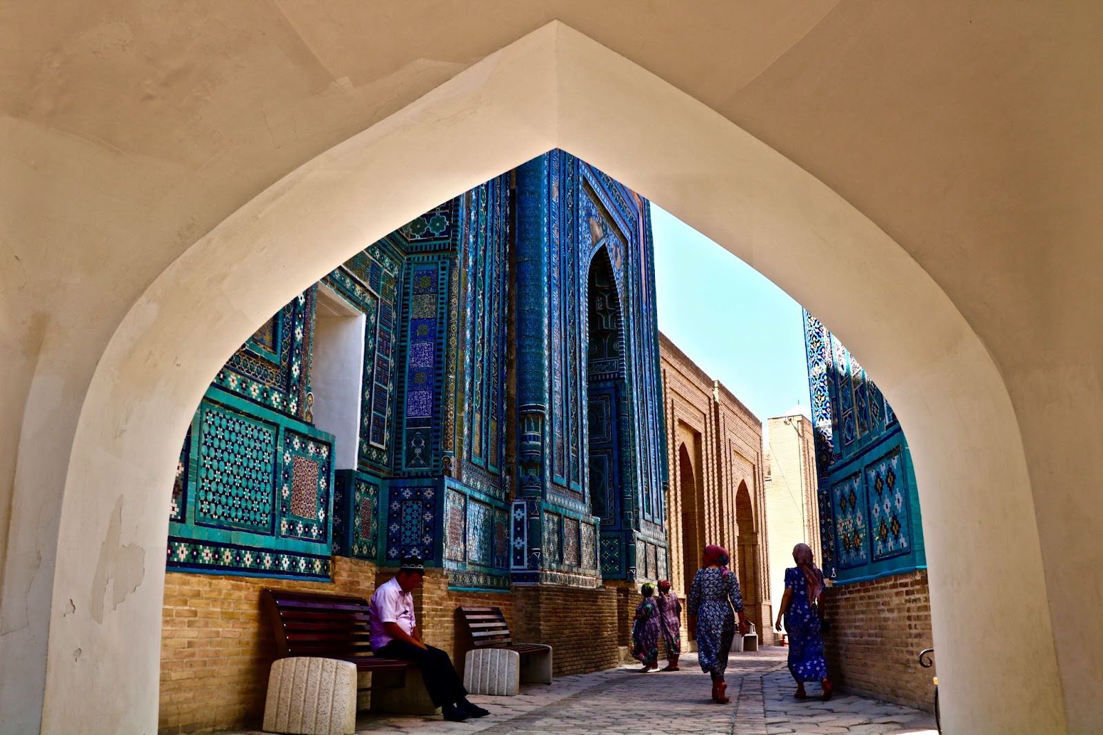 The Necropolis, Samarkand, Uzbekistan
