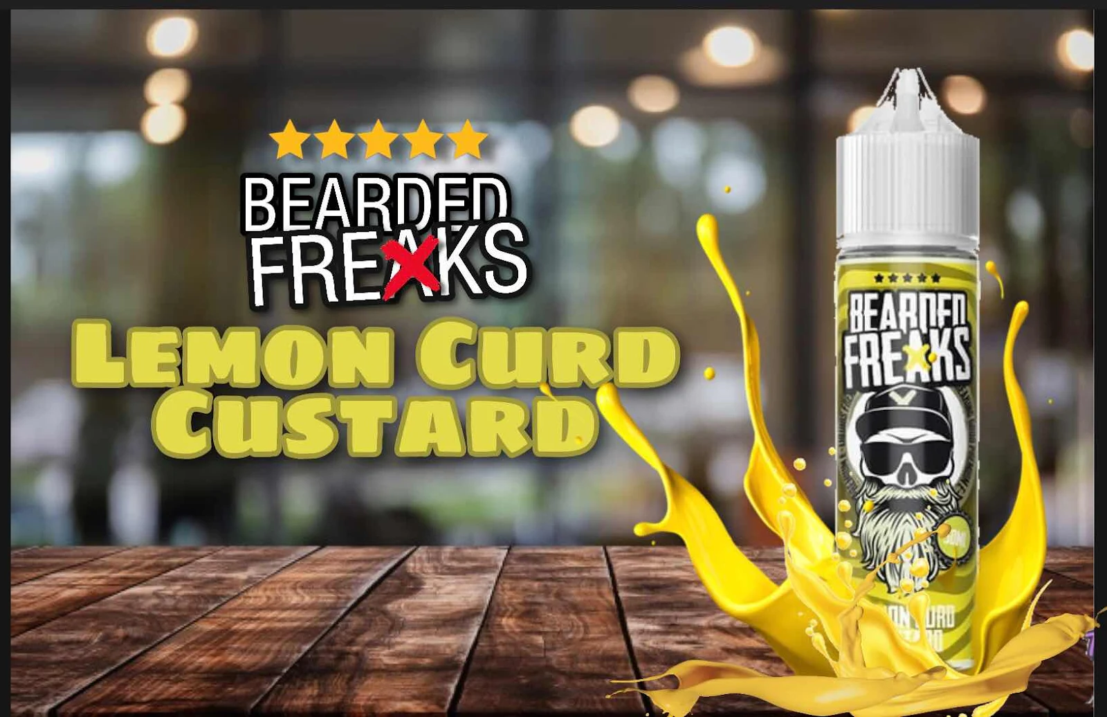 lemon Curd Custard by Bearded Freaks