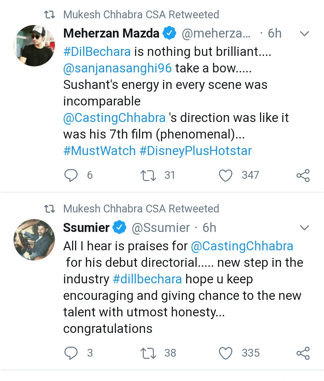 #DilBecharaReview