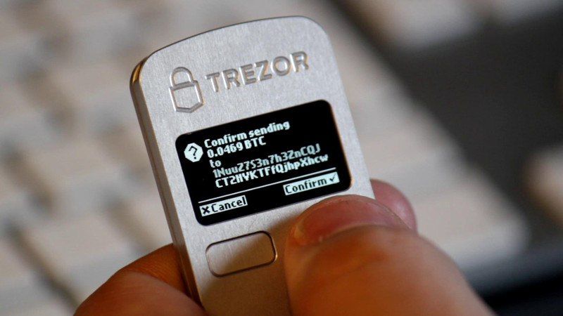 cold storage trezor