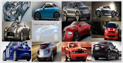 Scrolling Image Grid View