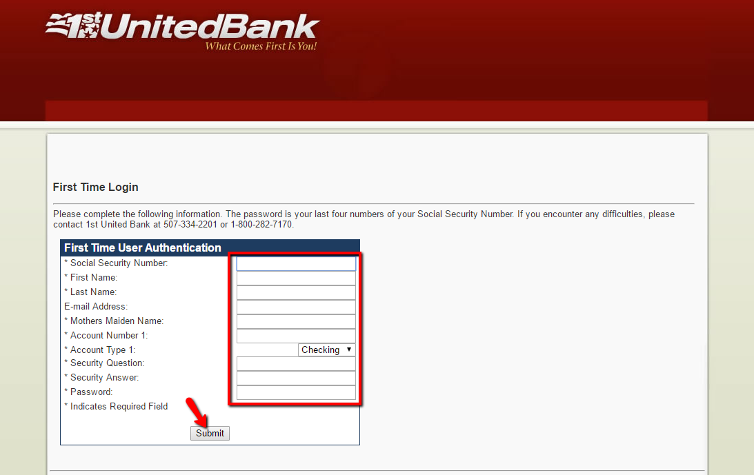 1st United Bank Online Banking Login 2022 1st United Bank Online Banking Login 2022