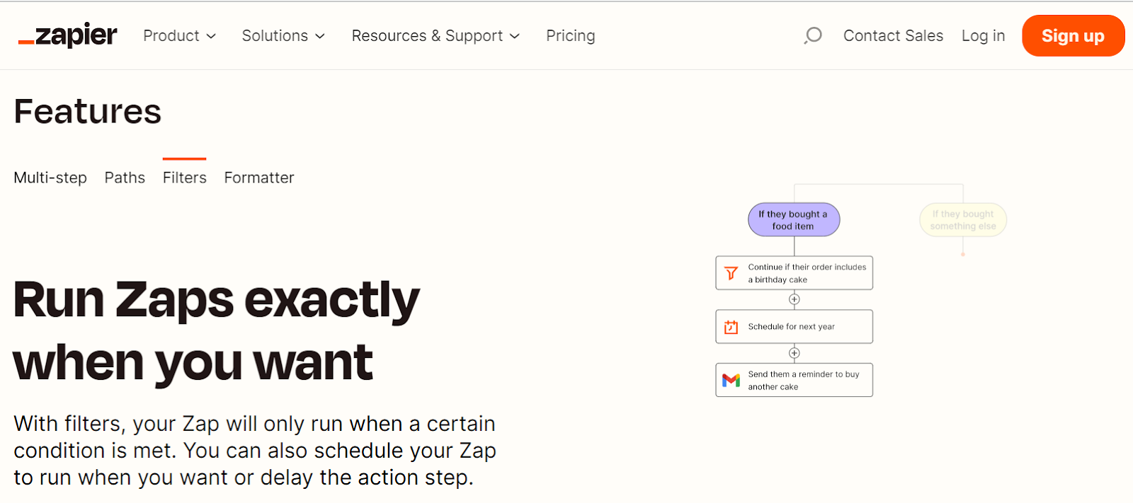 zapier fetures 