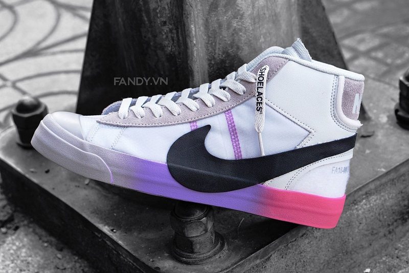 giay off white nike blazer queen