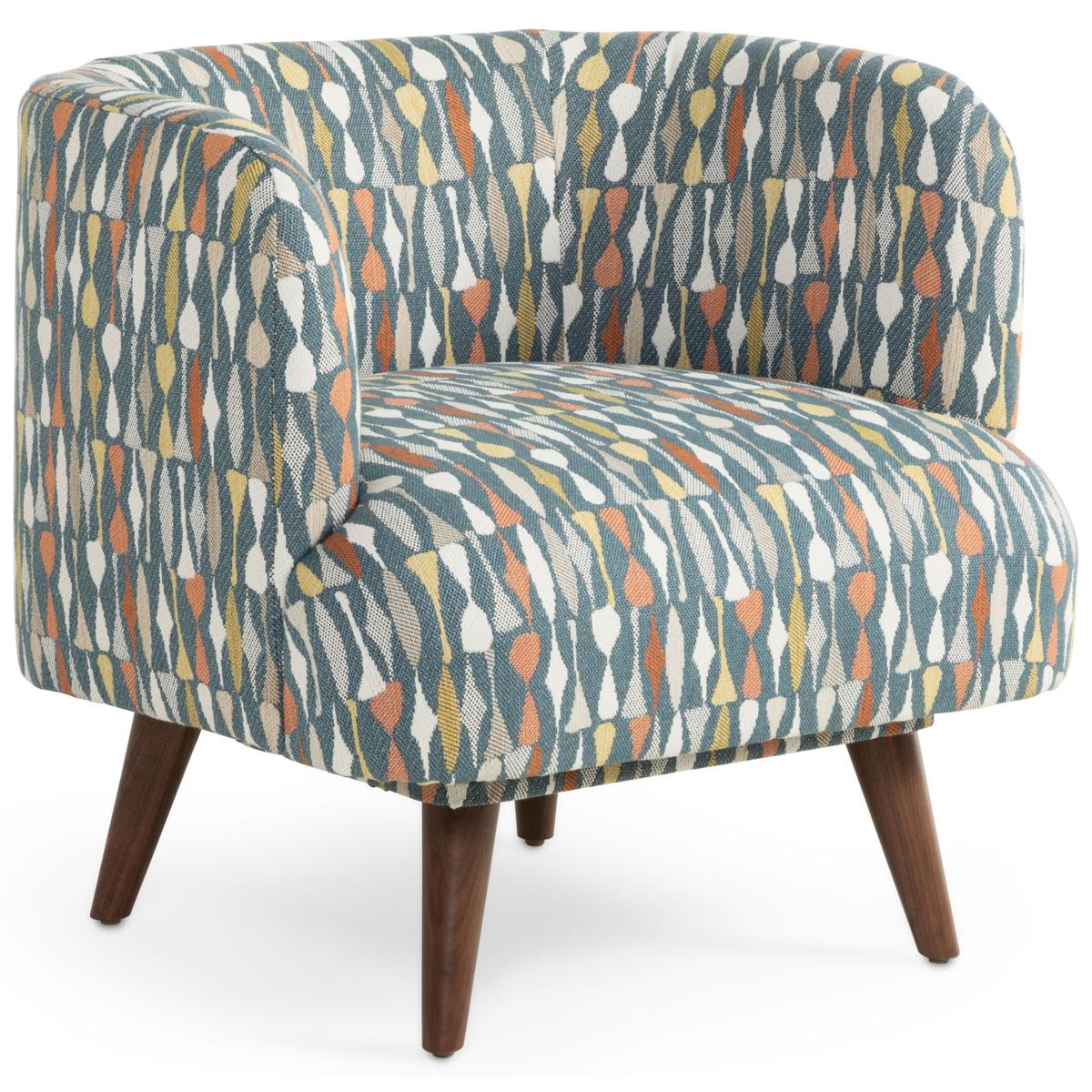 Curvy & Bold Accent Chair