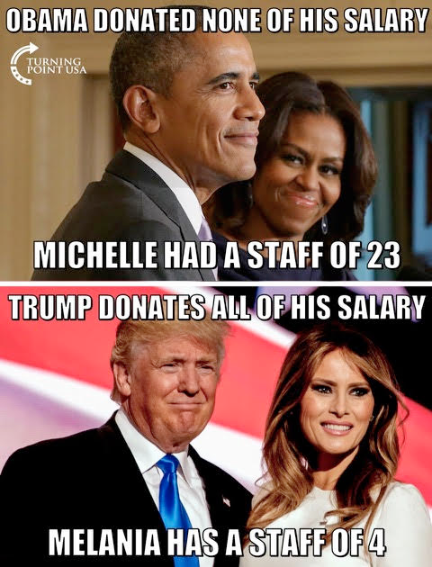 Did Michelle Obama Have A Staff Of 23 While Melania Trump Has Just 4 Politifact — The
