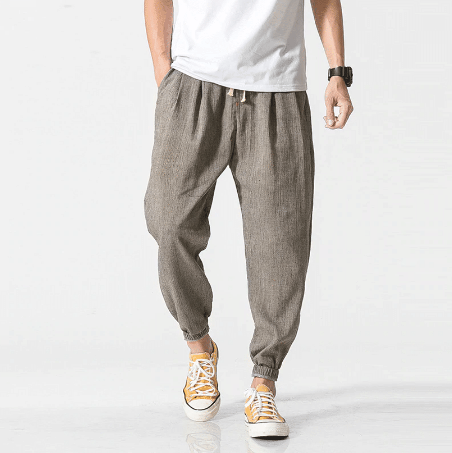 harén pantalones hombres verano