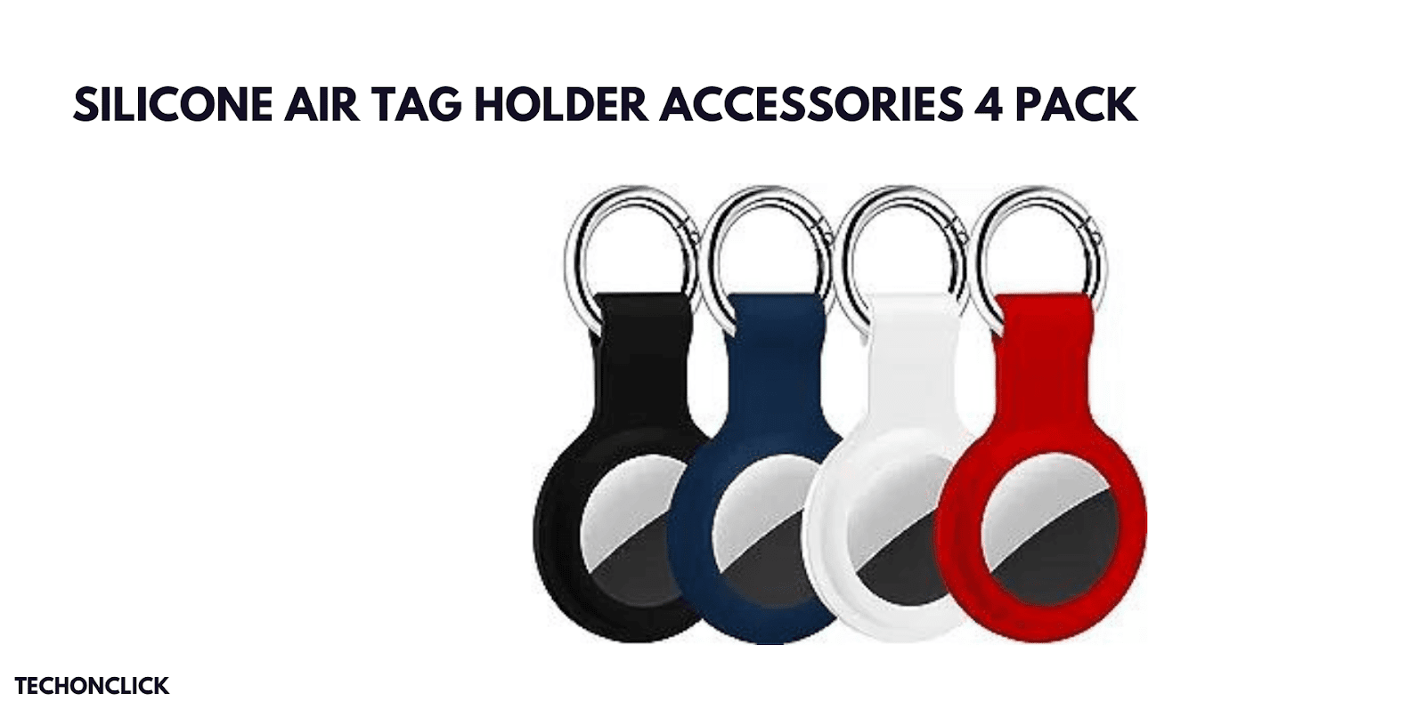 Silicone Air Tag Holder Accessories 4 Pack: