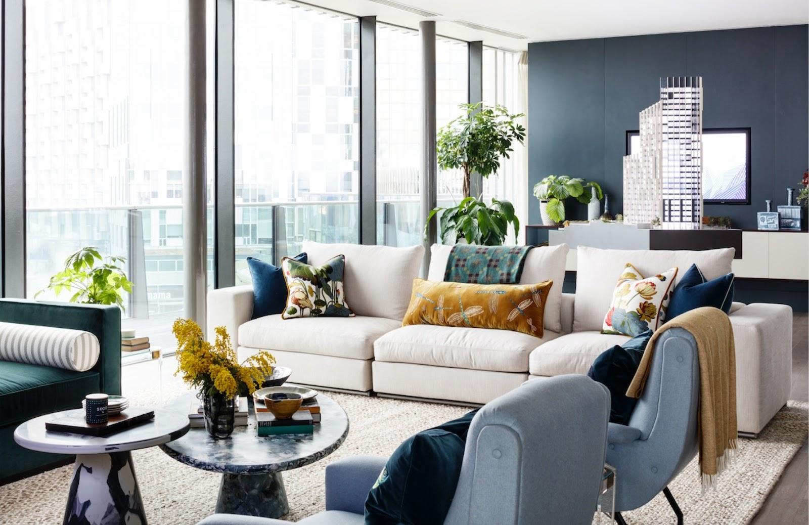 Contemporary Living Room Ideas | Modern Living Room Interior by Studio Ashby