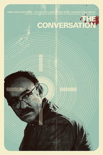 أحد بوسترات فيلم The Conversation   