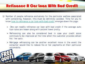 Refinance a car loan in the UK with Bad Credit || Carloanglobal.com