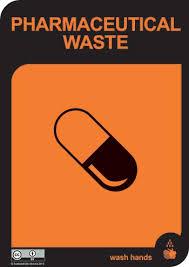Waste and recycling signage - health.vic