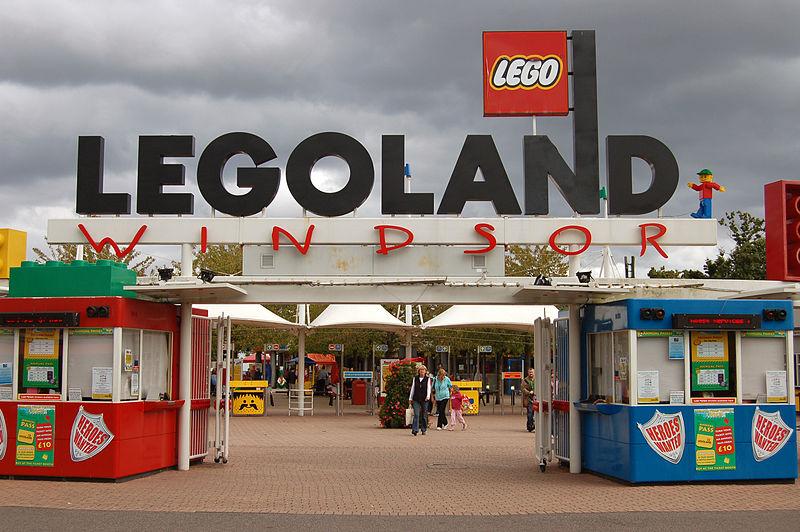Entrance to Legoland Windsor.