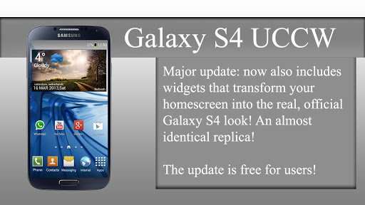 Galaxy S4 theme apk