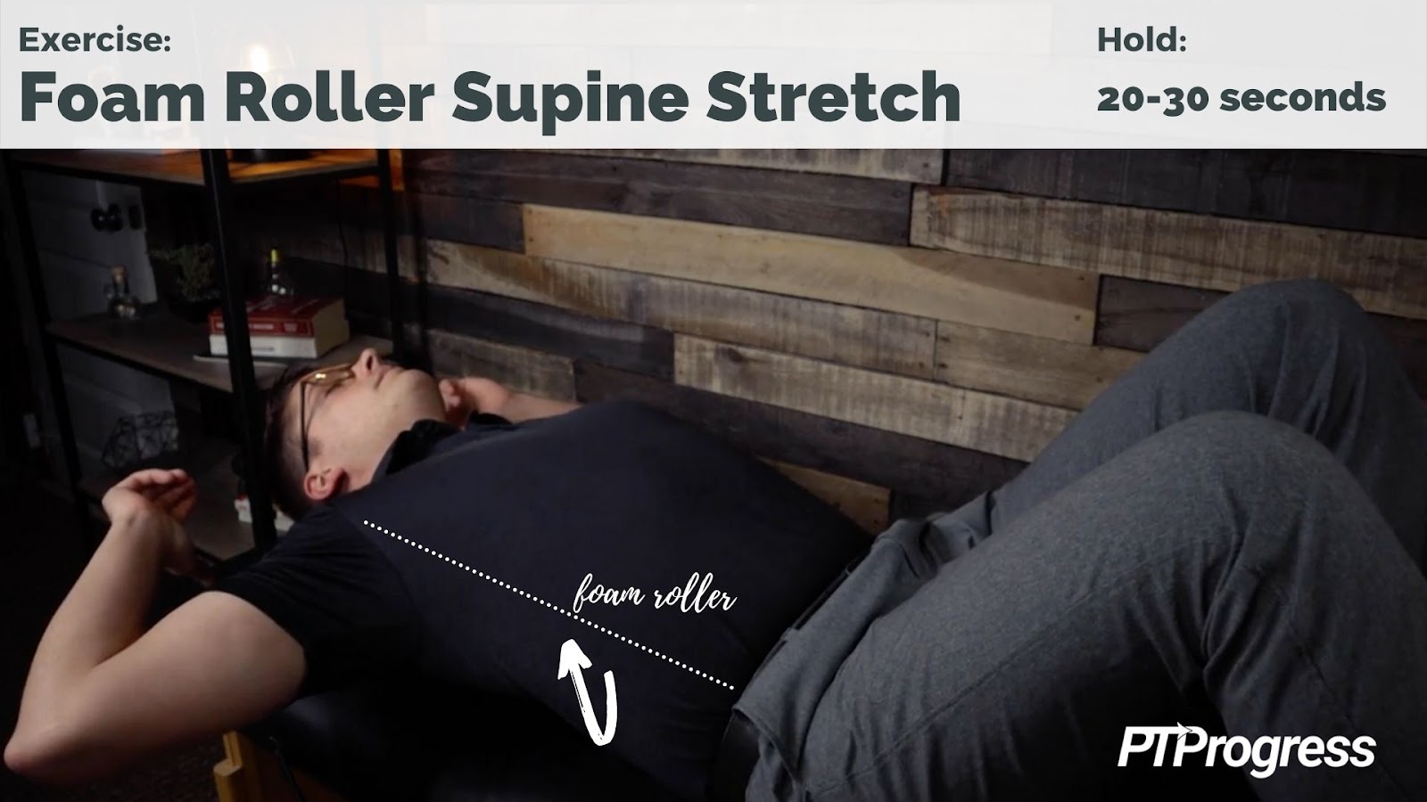 supine pec stretch for shoulder impingement 