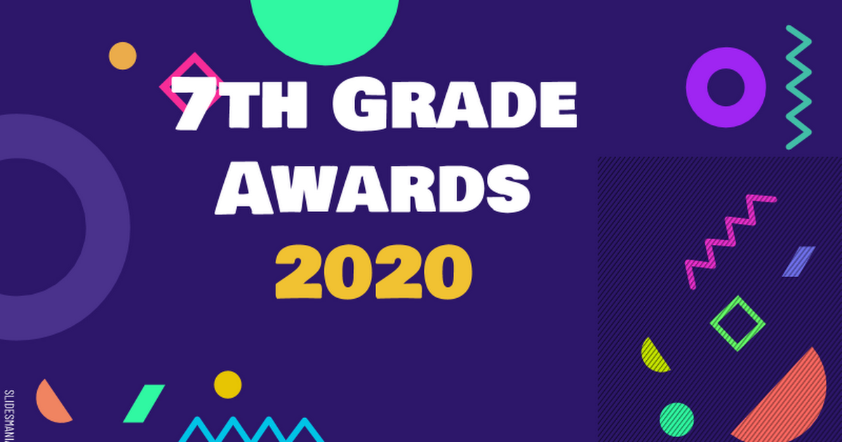 7th Grade Awards 2020
